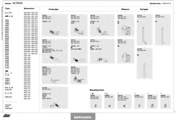 DINEX 150201014 Exhaust System